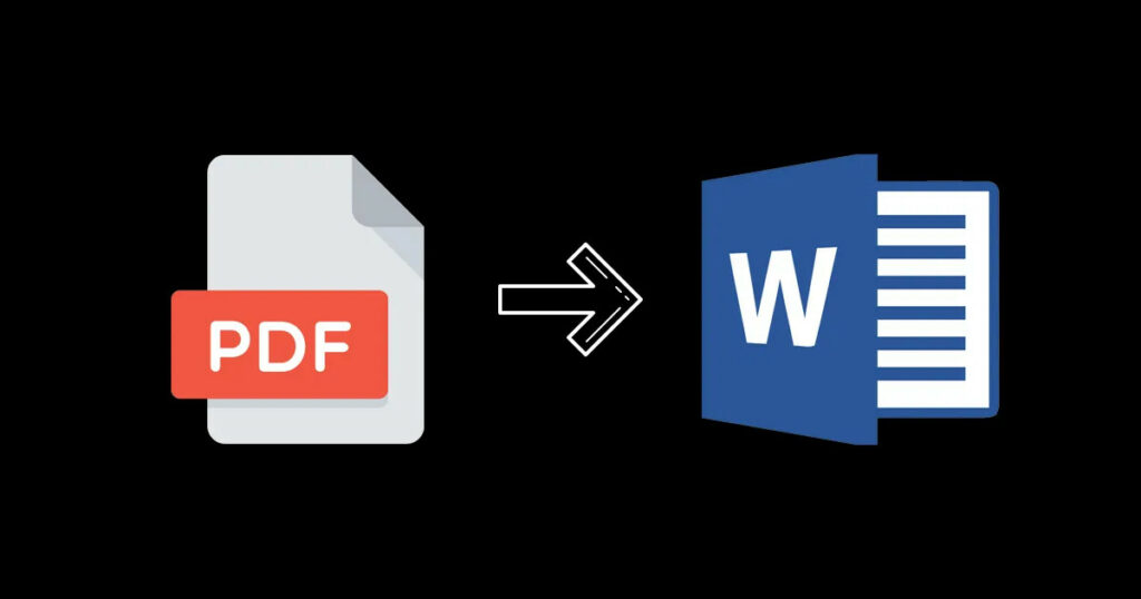 Convert PDF To Word